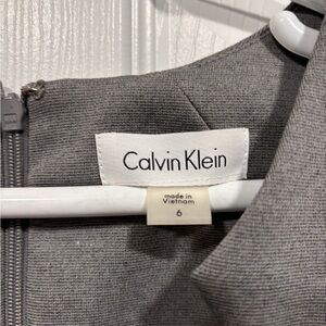 Calvin Klein Charcoal Gray Dress